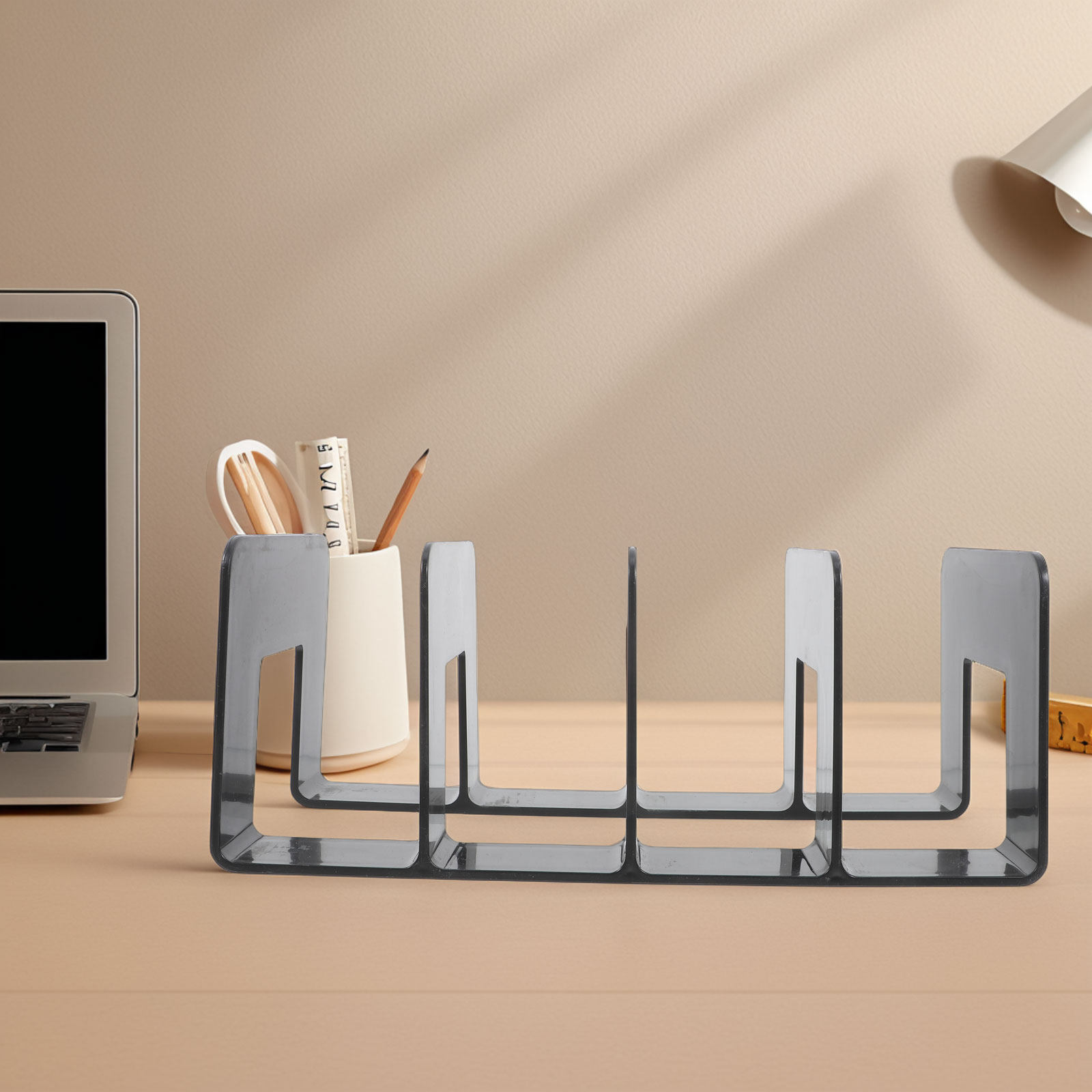Magazine Holder Rack - Multicompartimenten bureau-boekorganizer voor kantoor, thuis, bibliotheek,