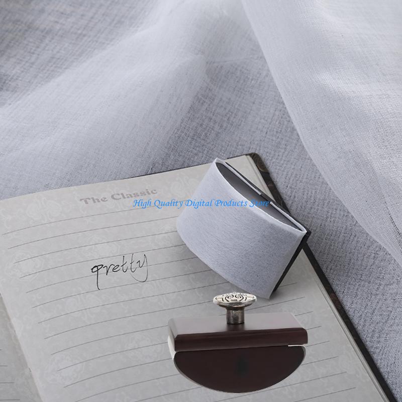 Ink Blotter Paper - U2JE houten inktblotterstempel met absorberend papier