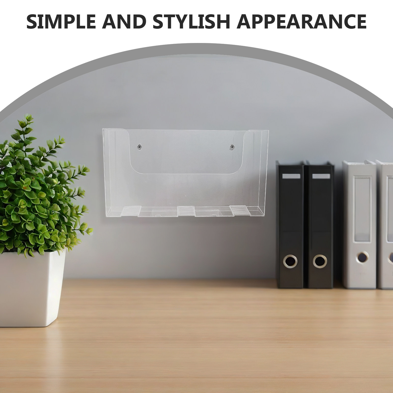 2 stuks acryl wandmontage docu - Magazine Holder Rack recensie en prijs