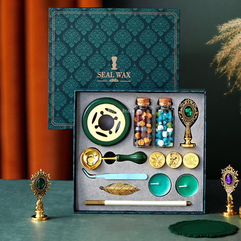 Lakzegel Stempel Set Gelakte S - Wax Seal Stamp Set recensie en prijs