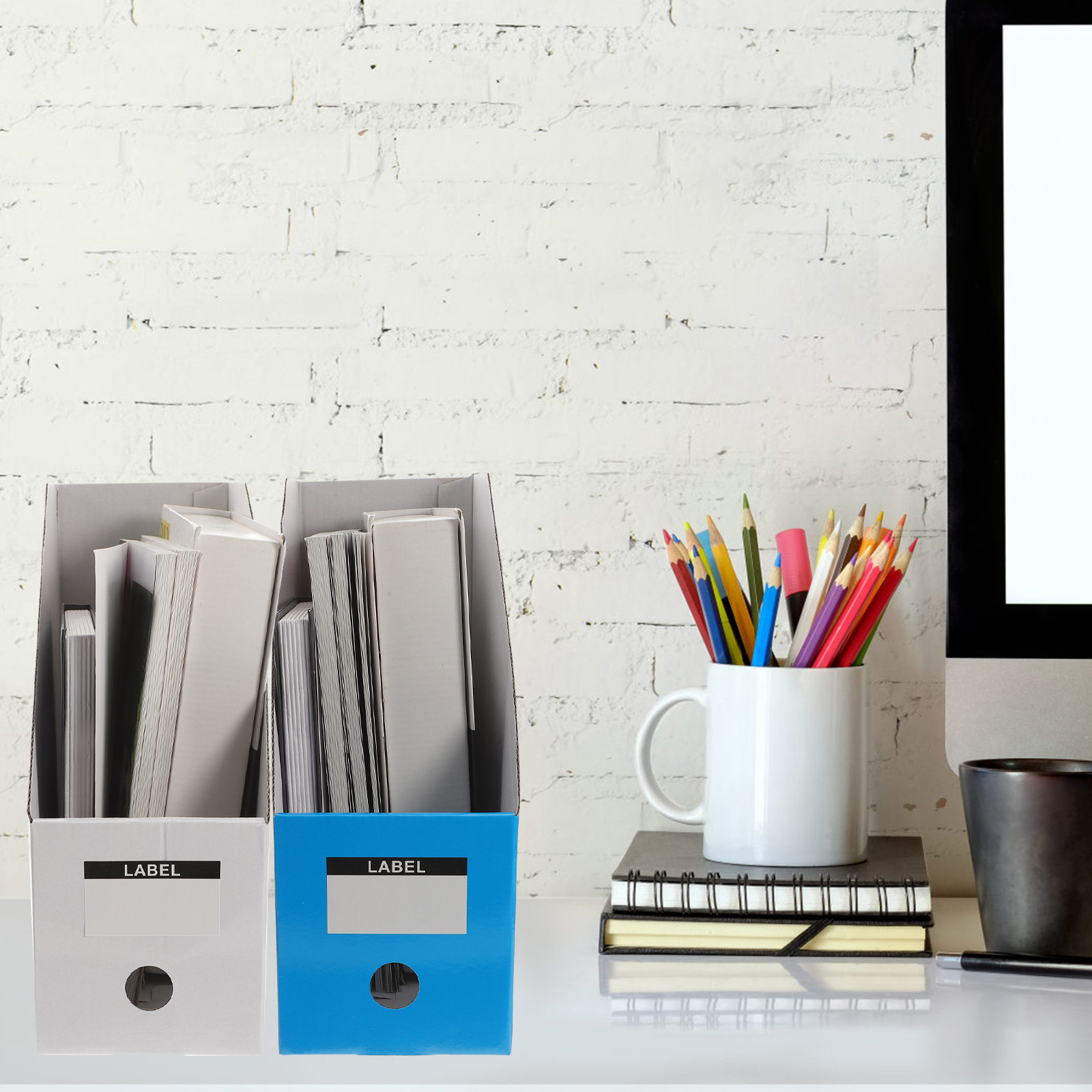 3-delige bureau-organizer voor - Magazine Holder Rack recensie en prijs