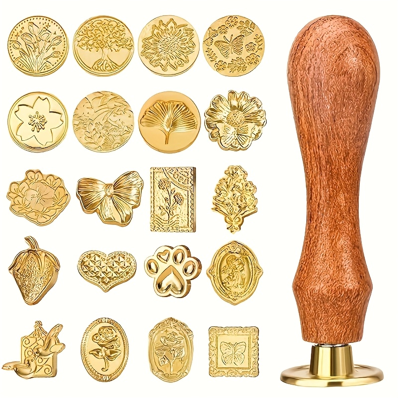 21-delige waszegelset met dive - Wax Seal Stamp Set recensie en prijs