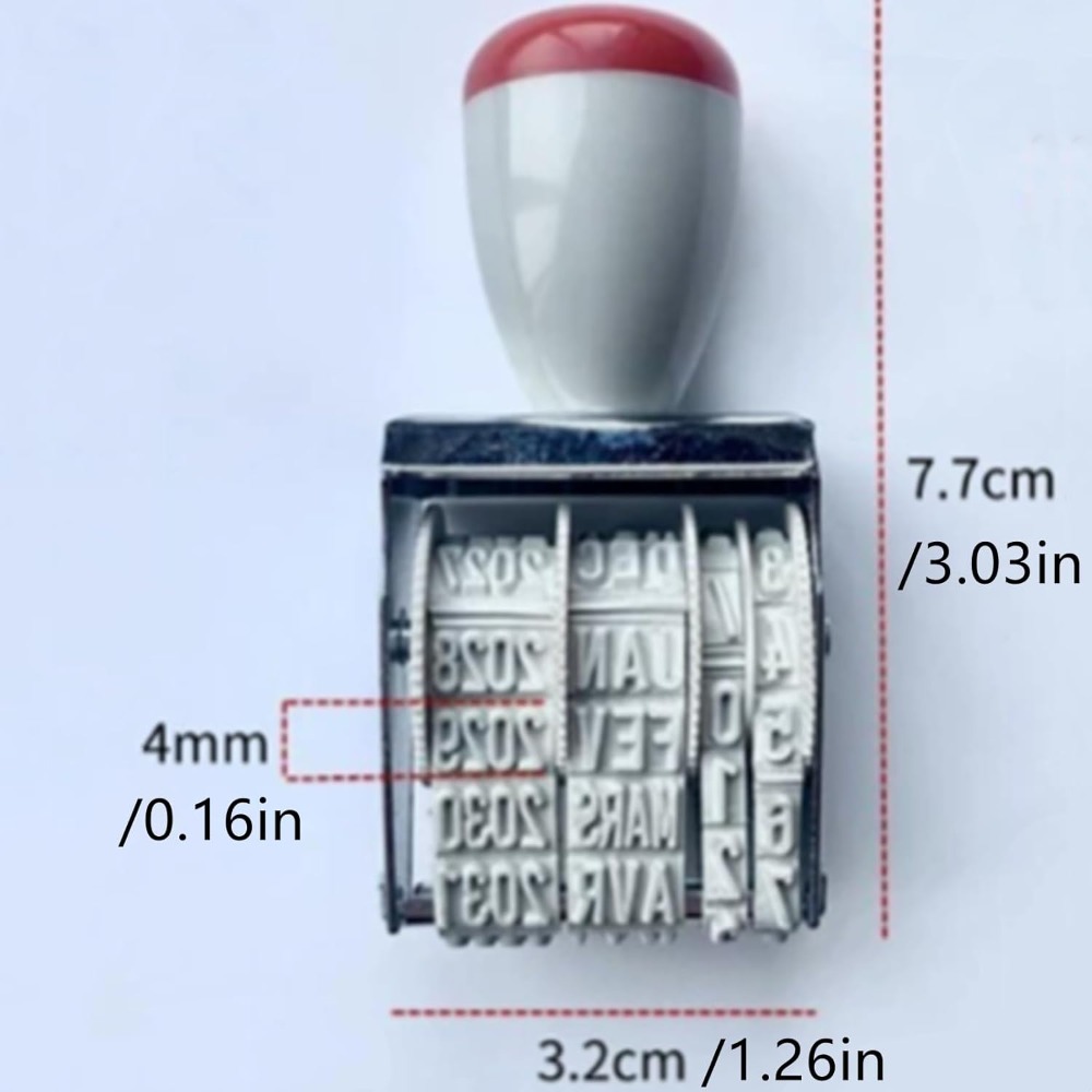 DIY roterende datum- en nummer - Rubber Date Stamp recensie en prijs