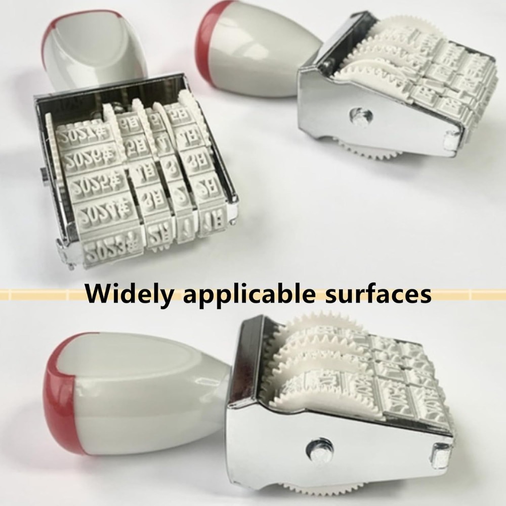 DIY roterende datum- en nummer - Rubber Date Stamp recensie en prijs