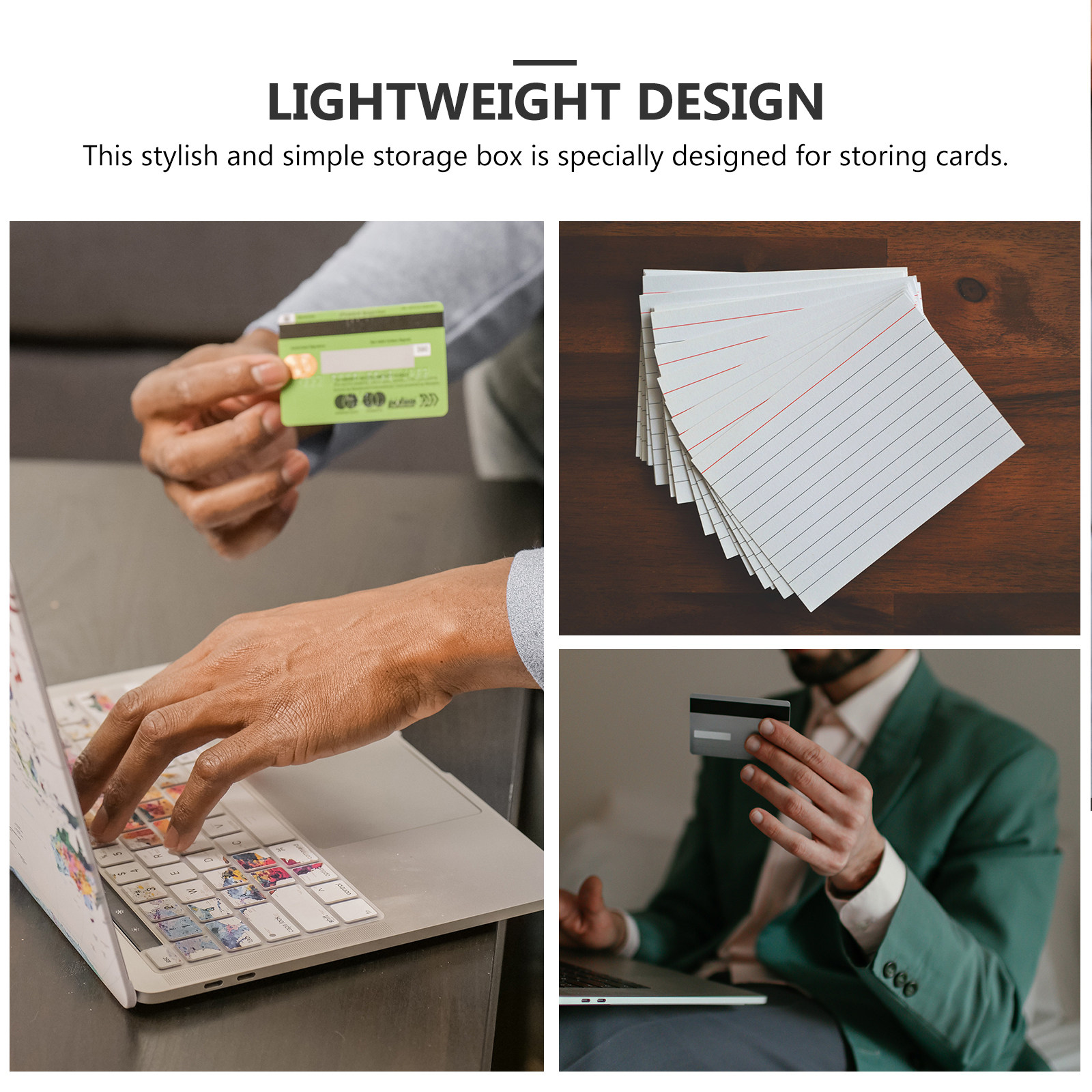4-delige indexkaart opbergdoos - Card Index Box recensie en prijs
