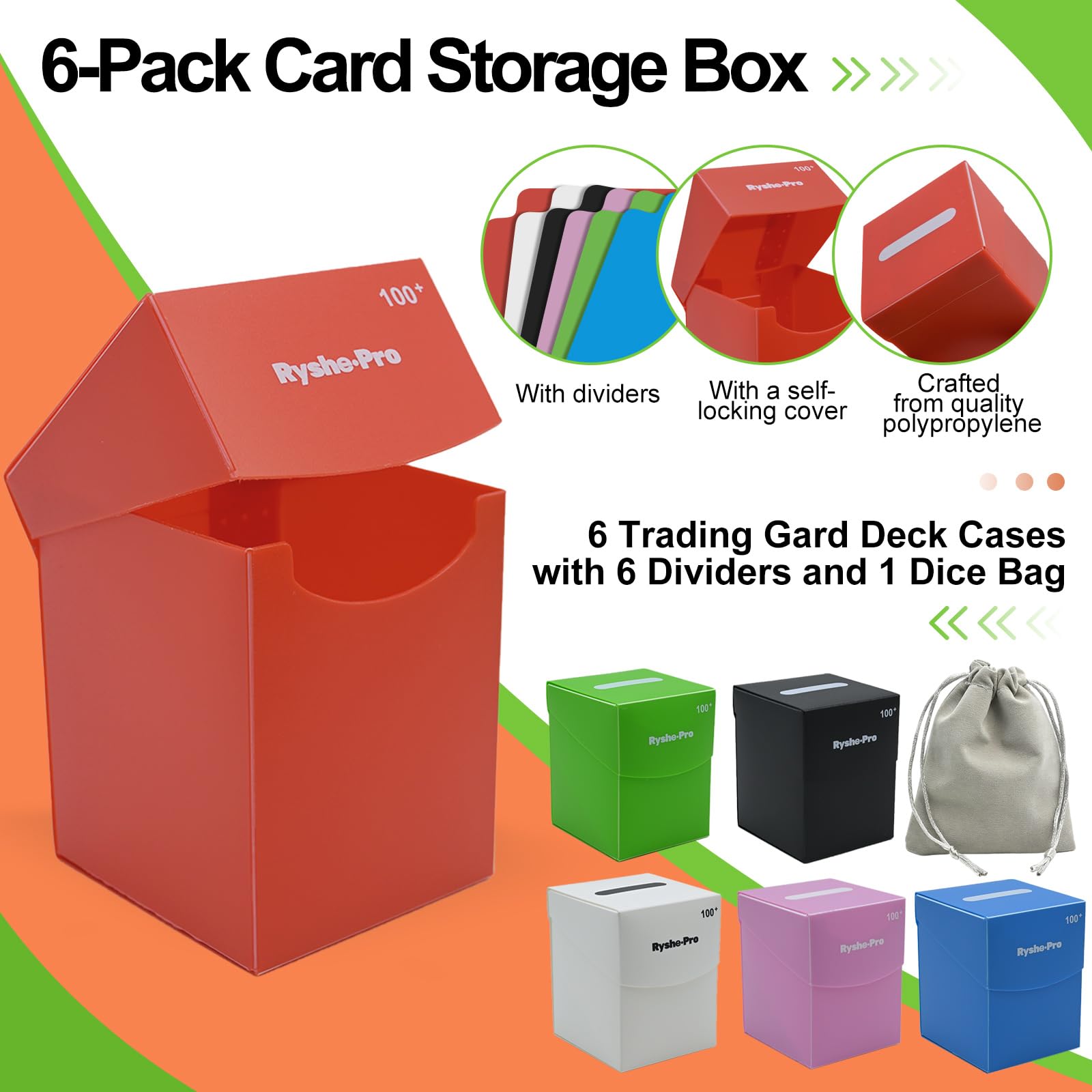 TCG Deck Box voor 100+ kaarten - Card Index Box recensie en prijs